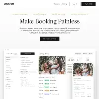 Session | Booking platform for photographers.