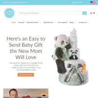 Unique Handcrafted Diaper Cakes New Mom's Love