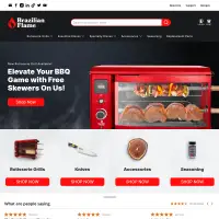 Brazilian Flame | Electric & Gas BBQ Grills | Rotisserie Grills