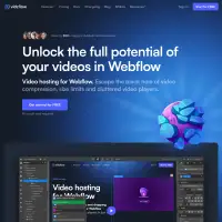Video hosting for Webflow | Vidzflow