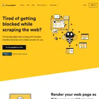 ScrapingBee, the best web scraping API.