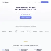 Abstract: Automate anything with Abstract APIs