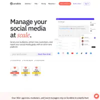 Sendible: Social Media Management Tool for Agencies & Brands