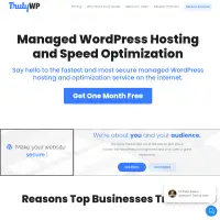 Managed Wordpress Hosting and Wordpress Optimization | TrulyWP
