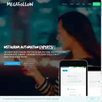 MegaFollow | Automate your Instagram get real followers!