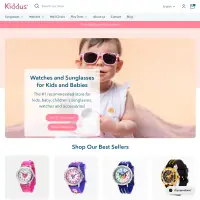 Watches and Sunglasses for kids and babies | Kiddus | Free Shipping*