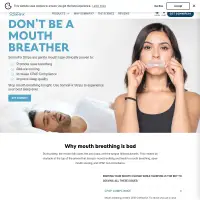 SomniFix | Gentle Mouth Strips for Better, Quieter Sleep