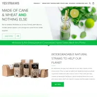 Biodegradable Compostable Eco Straws | Wholesale and Bulk