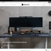 Premium Monitorständer & Schreibtischzubehör aus Holz | BALOLO
