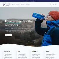 WaterWell | Portable & Ultra-Light Water Filter Bottle