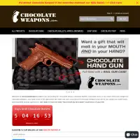 Chocolate Ammo, Chocolate Guns & Bullets - www.ChocolateWeapons.com