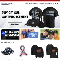 Thin Blue Line USA - Official Site - Shop Gifts, Flags, & Apparel