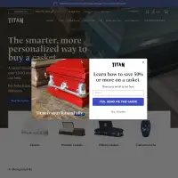 Titan Casket: Caskets for Sale, Buy Funeral Coffins Direct