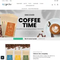 CoffeeTime | Kvalitetskaffe, Espressomaskiner og Kaffetilbehør– CoffeeTime.dk