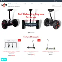 Segway Scooters Accessories Spare parts and IoT Mobility by M4M