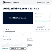 The domain name wrinkledfabric.com is for sale