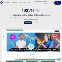 Nova A.I. | Simple Online Video Editing Software