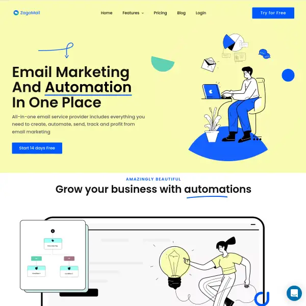 Zagomail – Email Marketing And Automation