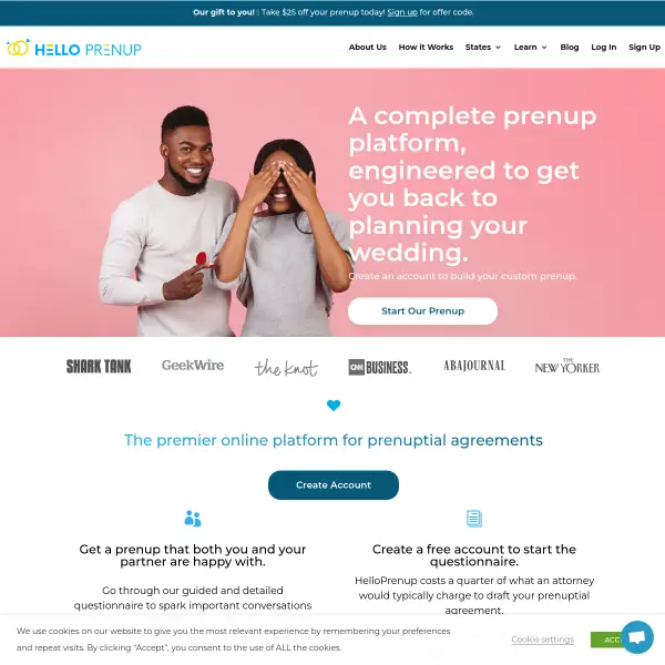 HelloPrenup - Online Prenuptial Agreements | Affordable Prenups