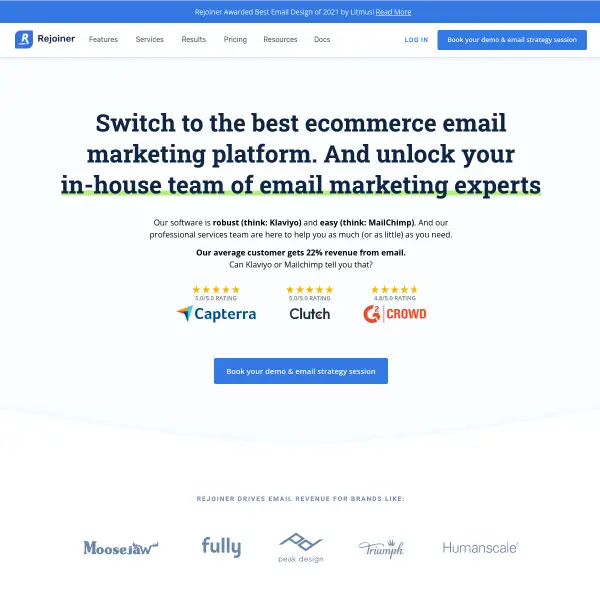 Rejoiner | Ecommerce Email Marketing Software & Services