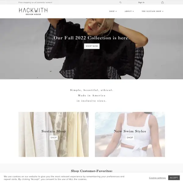 The Best in Ethical Fashion | Hackwith Design House
