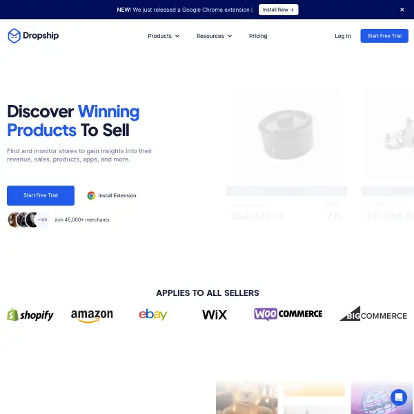 Dropship - Discover Winning Products To Sell