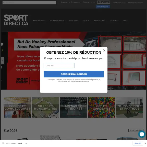 Équipement de sports pour tous à prix compétitif! - Sportdirect.ca