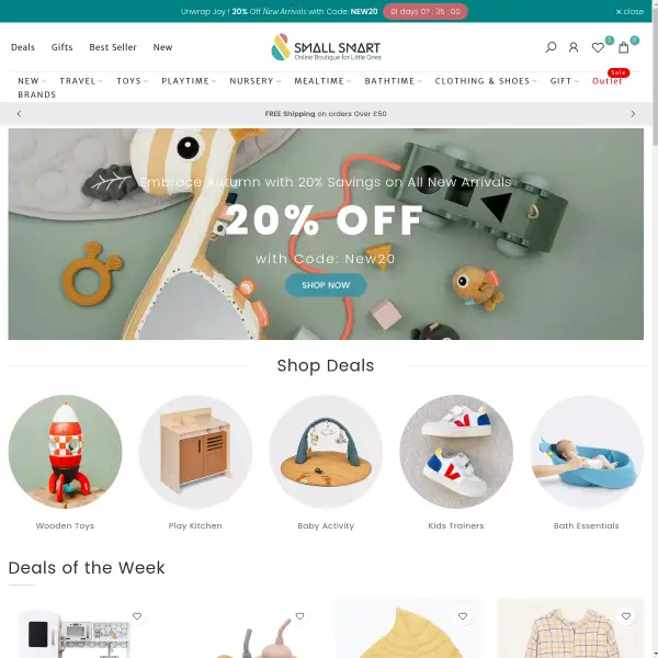 Small Smart UK - Kids Toys, Baby Products, Gifts & More!