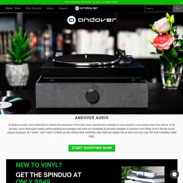 Audio Equipment Company Massachusetts -Turntable For Music Enthusiasts