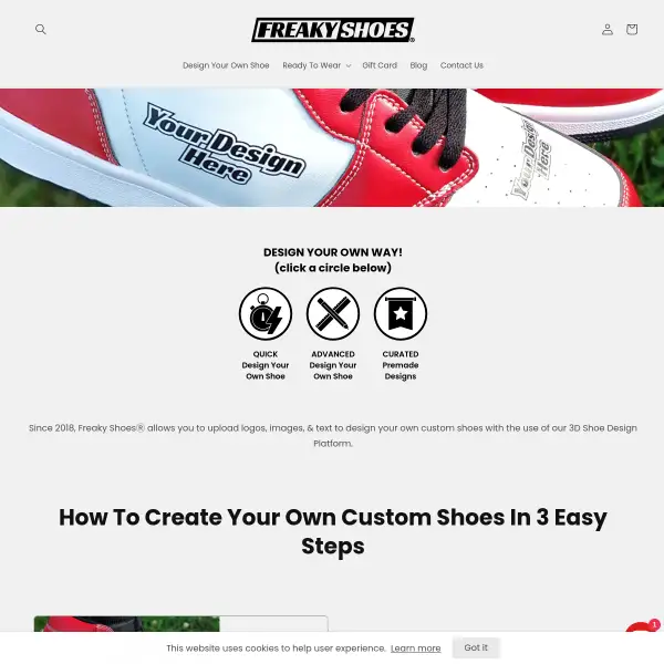 Freaky Shoes® - Design Your Own Shoes | Make Your Own Custom Shoes