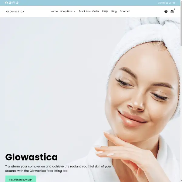 Glowastica™ | LED Light Therapy Electrical Facial Massager