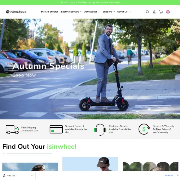 Electric Scooter Store | isinwheel