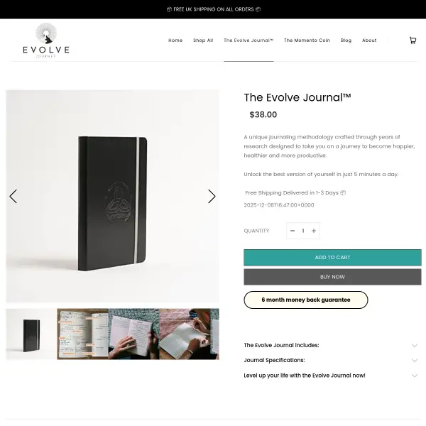 Evolve Journal™ Book | Best Journal | Evolve Journey | Evolve Journey