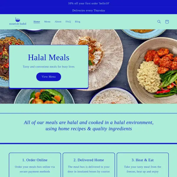 Halal Ready Meals – NourishHalal