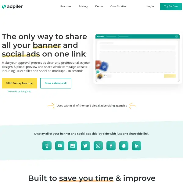 Preview HTML5 ads and social ad mockups - Adpiler