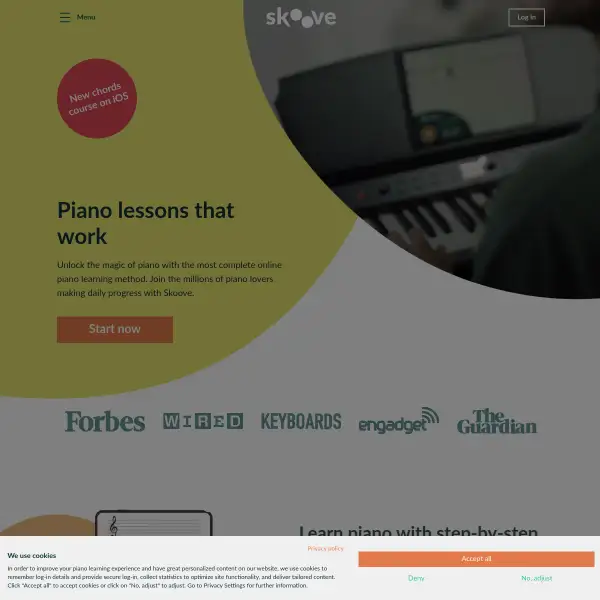 Online piano lessons - Learn piano your way