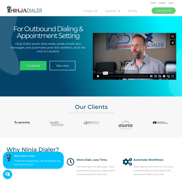 NinjaDialer.com – Power Dialer For Outbound Calling and Appointment Setting