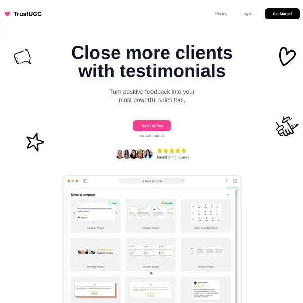 TrustUGC: Build trust and credibility with brands