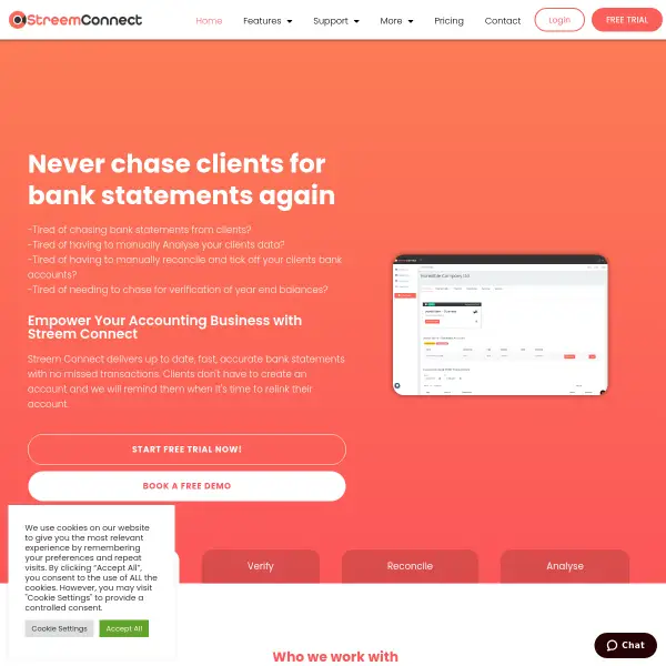 Streem Connect | Open Banking Made Easy for Financial Professionals