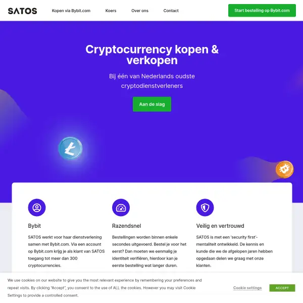 Eén van Nederlands oudste cryptoplatformen | SATOS