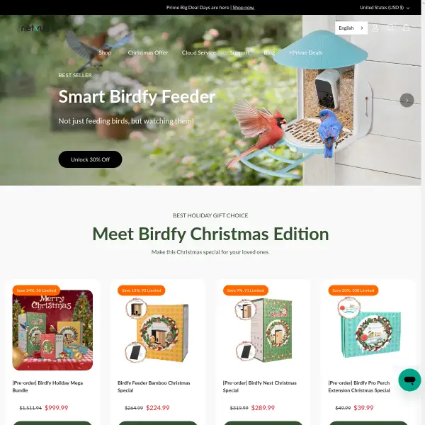 Bird Feeder Camera | Baby Monitor and Home Security Camera – netvue