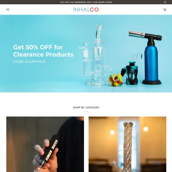 Online Headshop | INHALCO Nectar Collectors, Bongs, Dab Rigs, Grinders