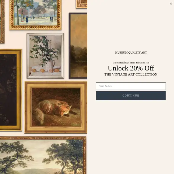 Museum Quality Art - Affordable Fine Art Print Shop, Museum Art Prints