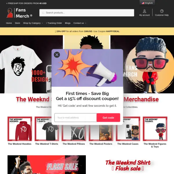 The Weeknd Store - The Weeknd® Fans Merch