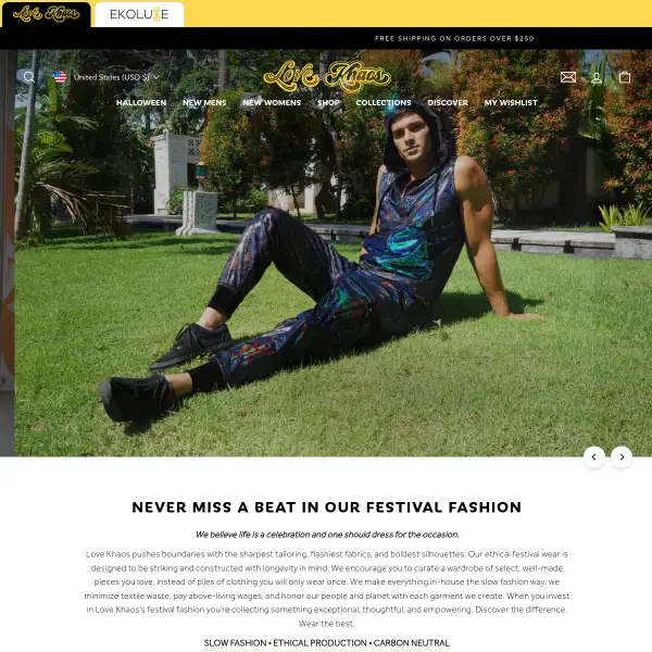 Festival Fashion | Ethical Festival Attire | Shop Love Khaos