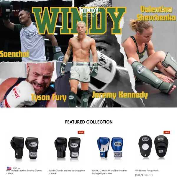 Windy Fight Gear Â® | Official Website | Brand of Legends & Champions – Windy Fight Gear B.V.