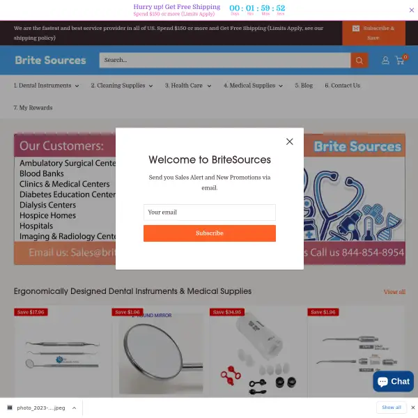 BriteSources - Healthcare Supplies store in USA