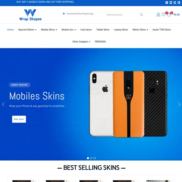 Wrap Shopee - Mobile Skins & Mobile Wraps