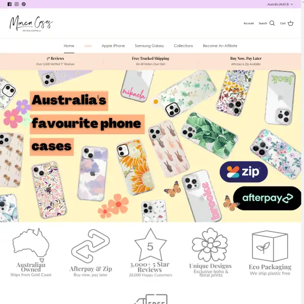 Mobile Phone Cases & Accessories Online Australia - Pay with Afterpay! – Minca Cases