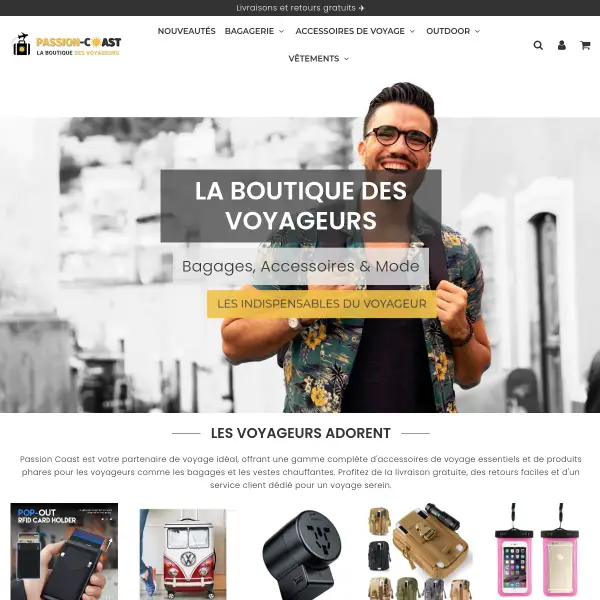 Passion Coast® | La boutique des voyageurs - Bagages & Accessoires